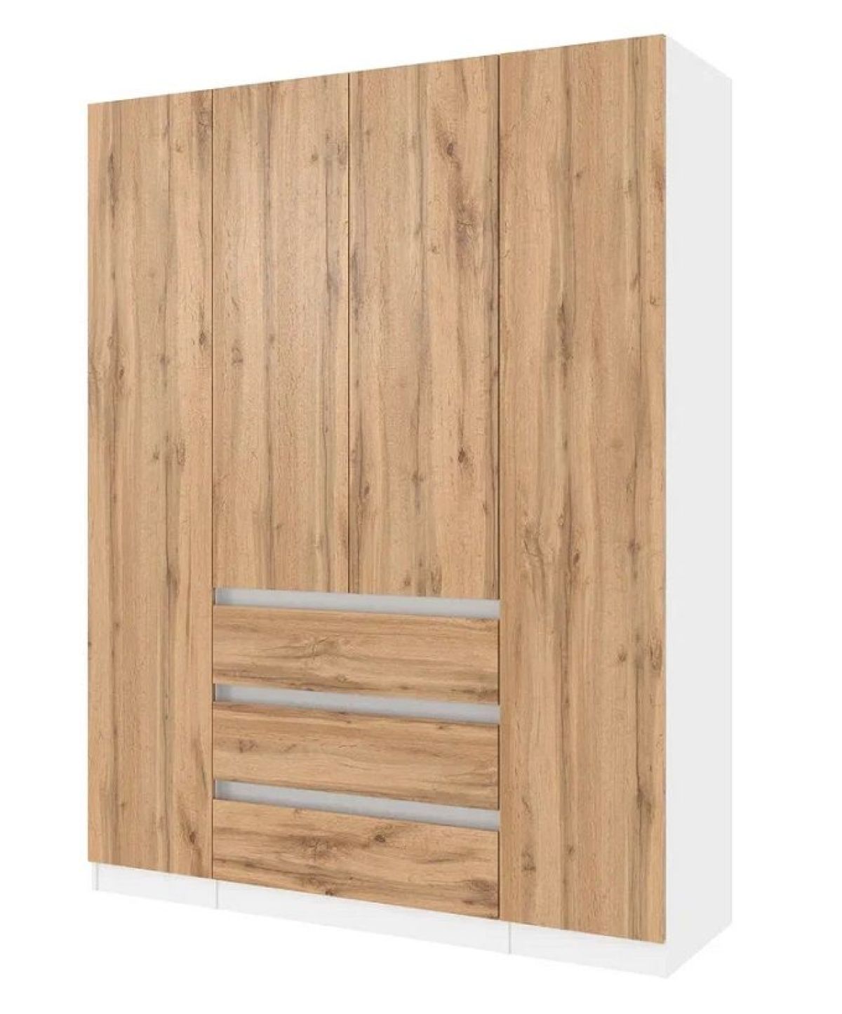 Спальный гарнитур Парус (Белый/Вотан) 1400 (Вариант-1) | фото 5