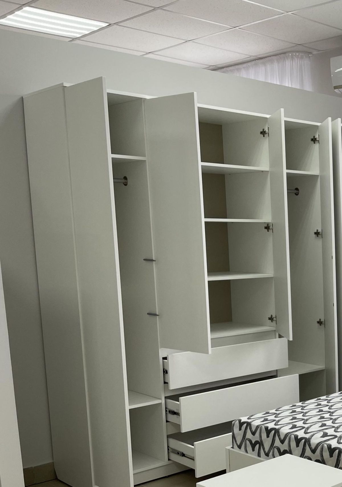 Спальный гарнитур "Бьянко" (модульный) | фото 5