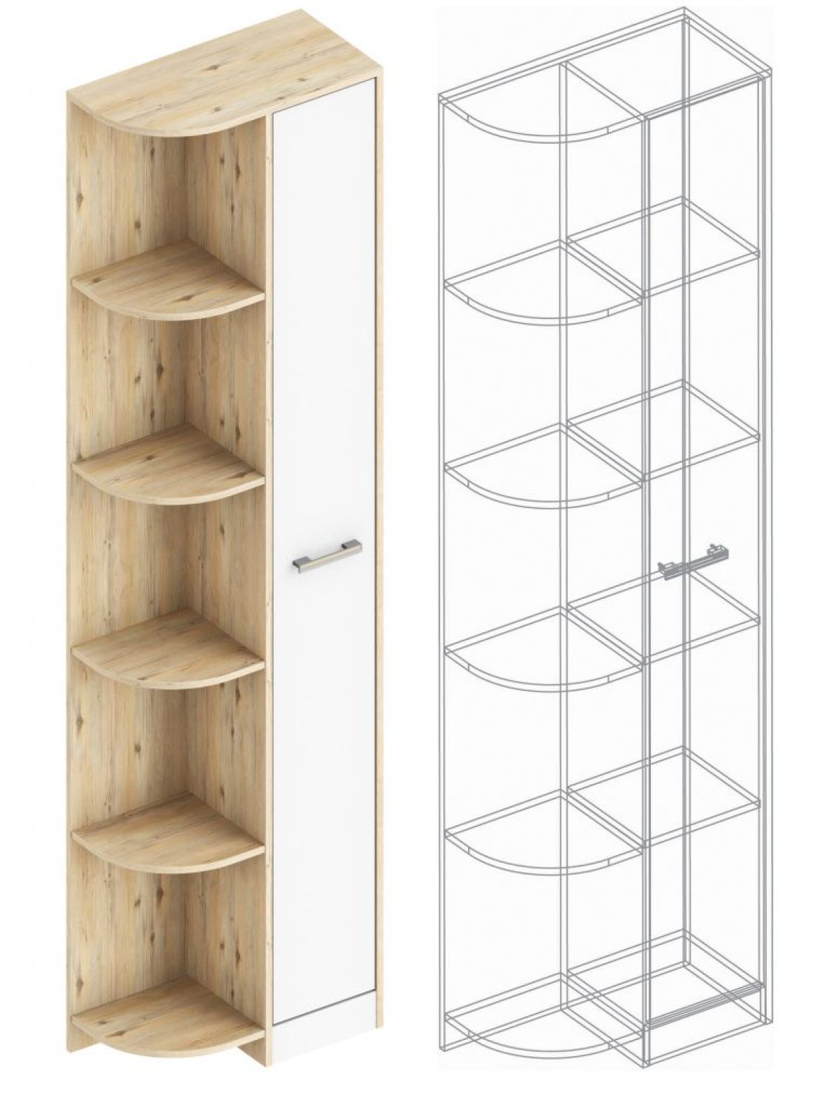 Спальный гарнитур "Милана" (модульный) | фото 5