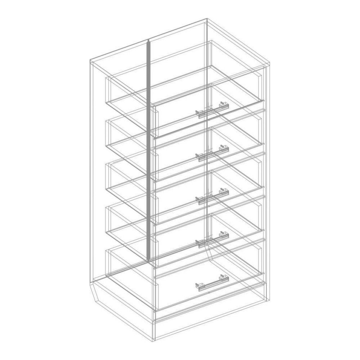 Спальный гарнитур "Милана" (модульный) | фото 20