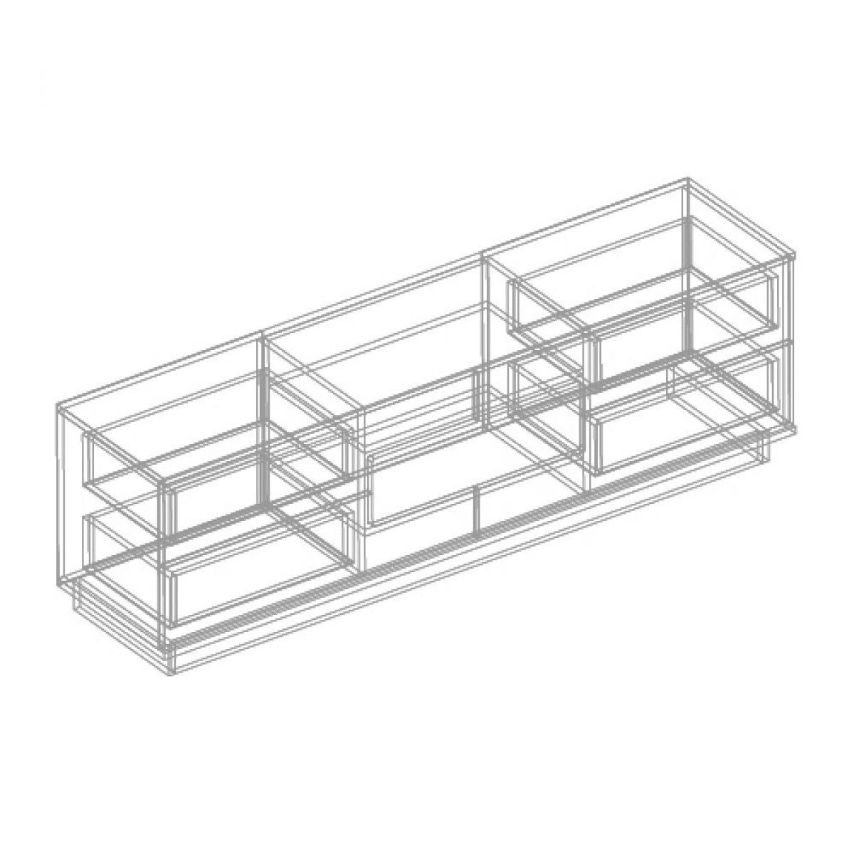 МОНИКА Тумба под ТВ 1600 | фото 2