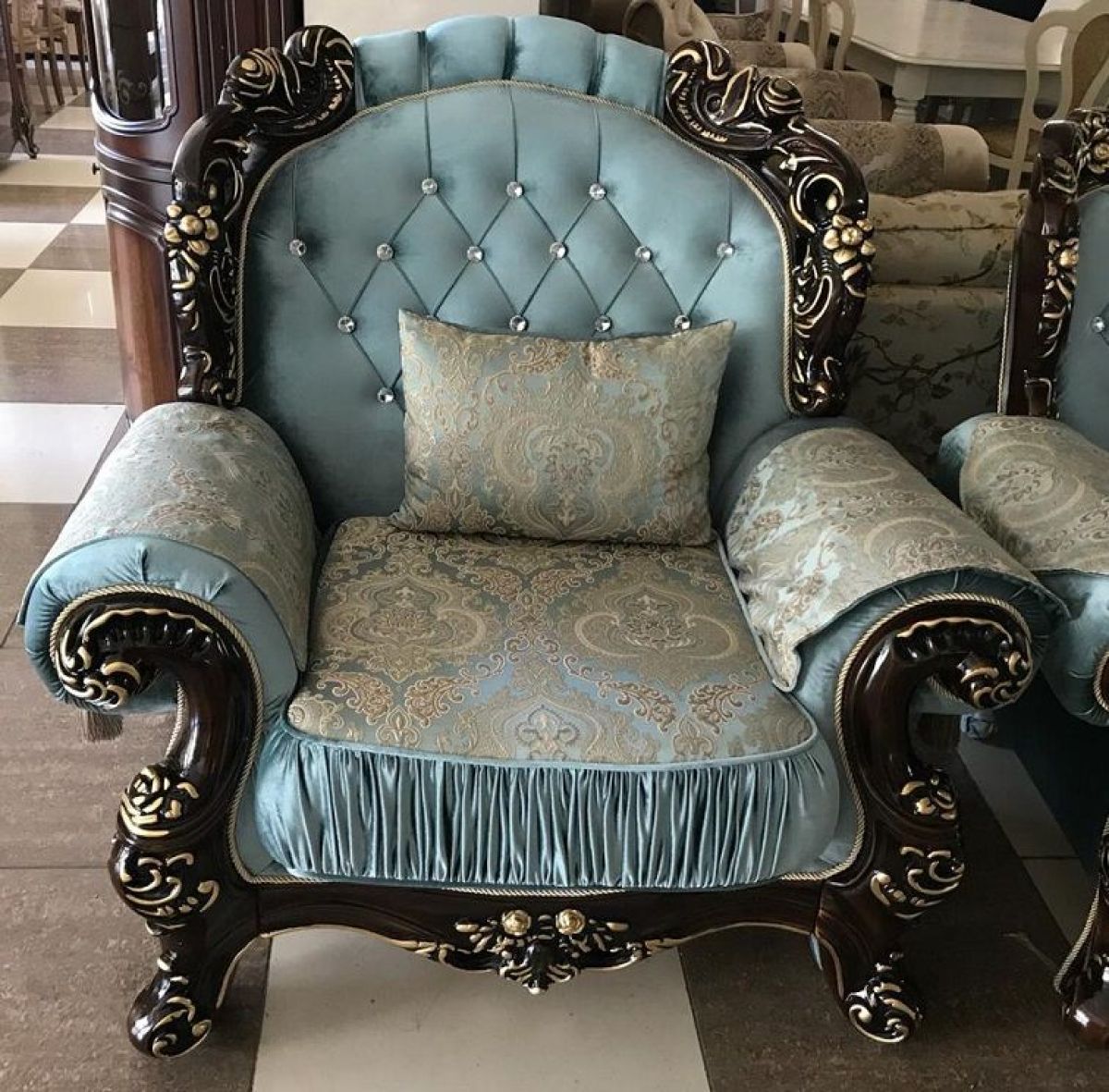 Комплект мягкой мебели Аделина 3+1+1 (механизм Ифагрид) | фото 14