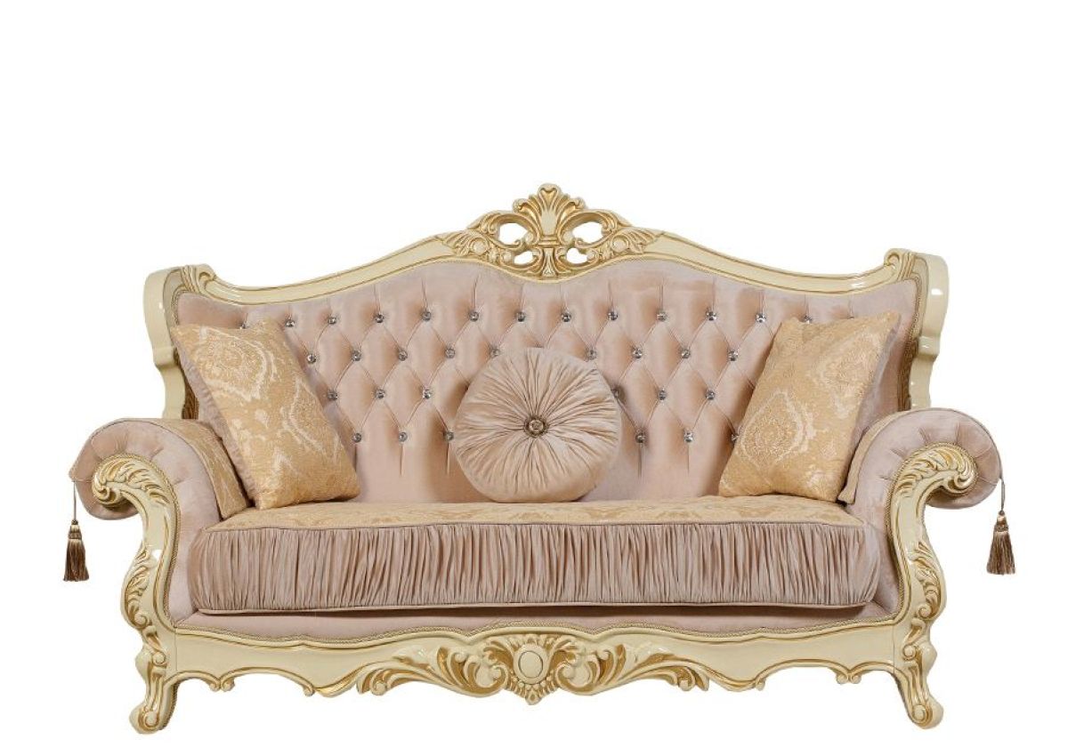 Комплект мягкой мебели Эсмеральда 3+1+1 (Крем) Механизм Ифагрид | фото 8