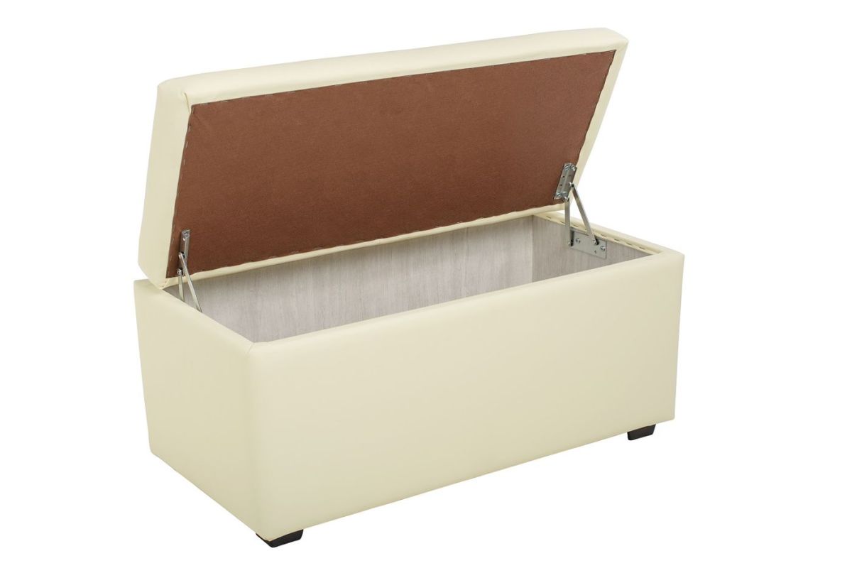 Пуф Мартин с местом для хранения (бежевый) | фото 2