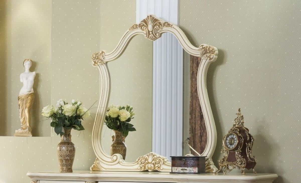 Туалетный стол + Зеркало Мона Лиза (крем) | фото 3