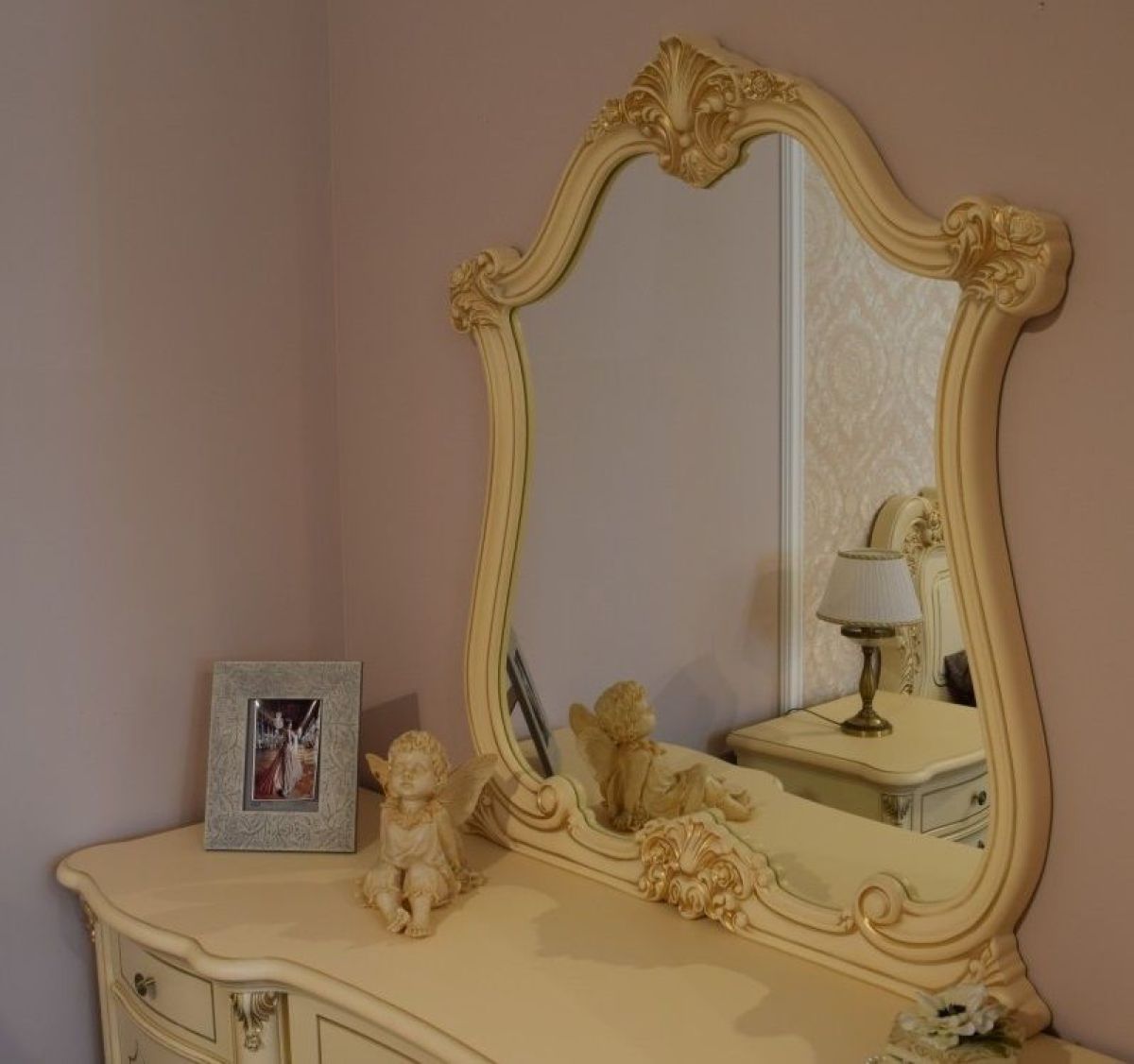 Зеркало Мона Лиза (крем) | фото 2