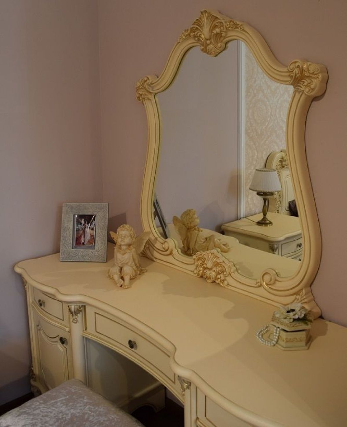 Зеркало Мона Лиза (крем) | фото 3