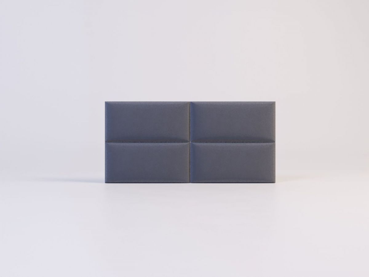 Мягкие панели ПРЯМОУГОЛЬНИКИ 30*60 (4 шт.) для спальни | фото 10