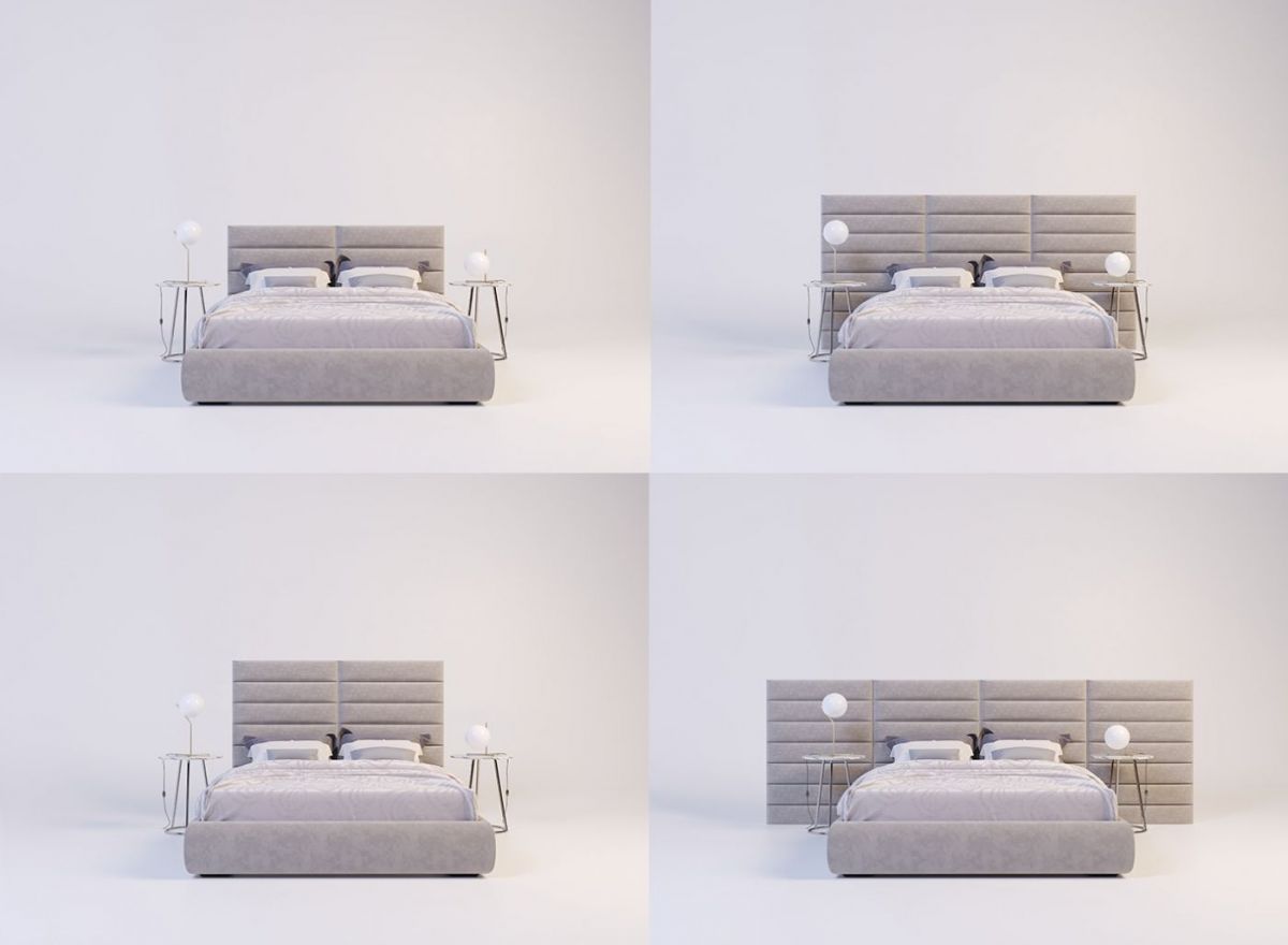 Мягкие панели ПОЛОСЫ ПРЯМЫЕ 15*90 (4 шт.) для гостиной | фото 3