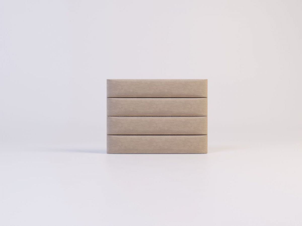 Мягкие панели ПОЛОСЫ ПРЯМЫЕ 15*90 (4 шт.) для гостиной | фото 20