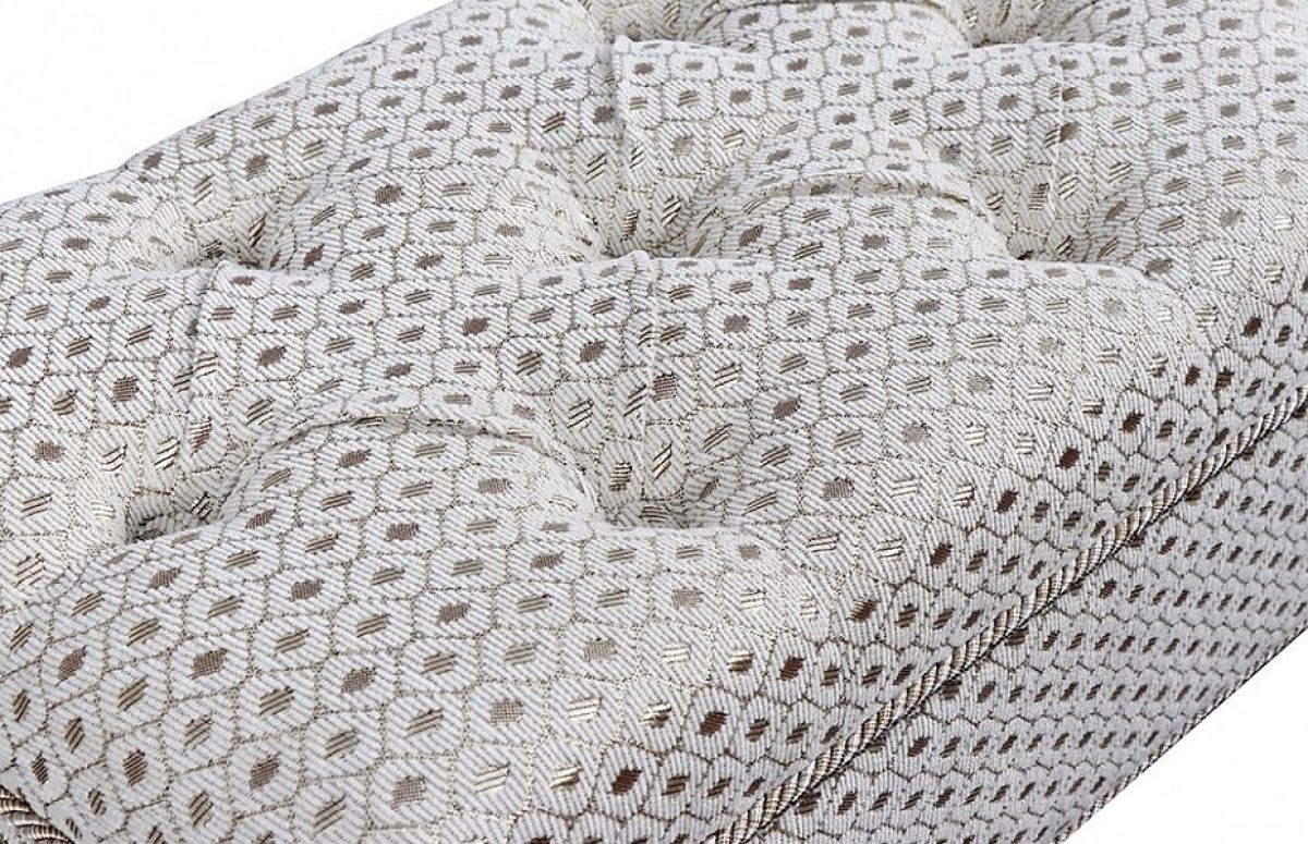 Банкетка № 15 (вариант 4) Паола бежевый ромб/Ясень жемчужный | фото 2