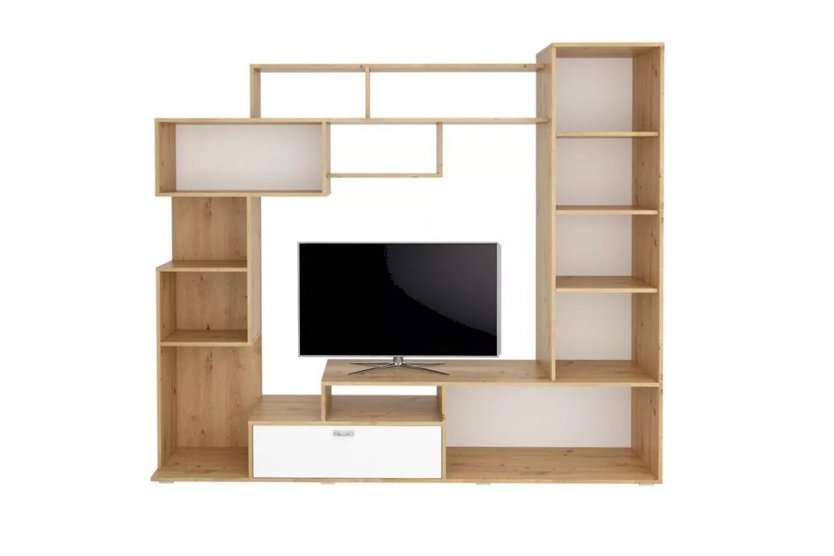 Стенка Диско (СТЛ.150.01) Дуб дикий/Белый | фото 2