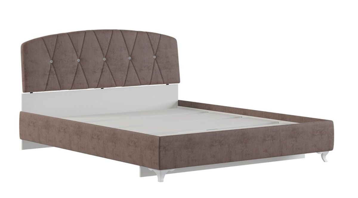 АДЕЛИНА Кровать интерьерная (Ажур 22) коричневый | фото 3