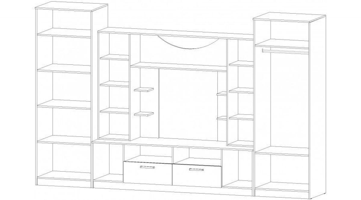 ПРЕМЬЕР Гостиная (Анкор светлый) | фото 3