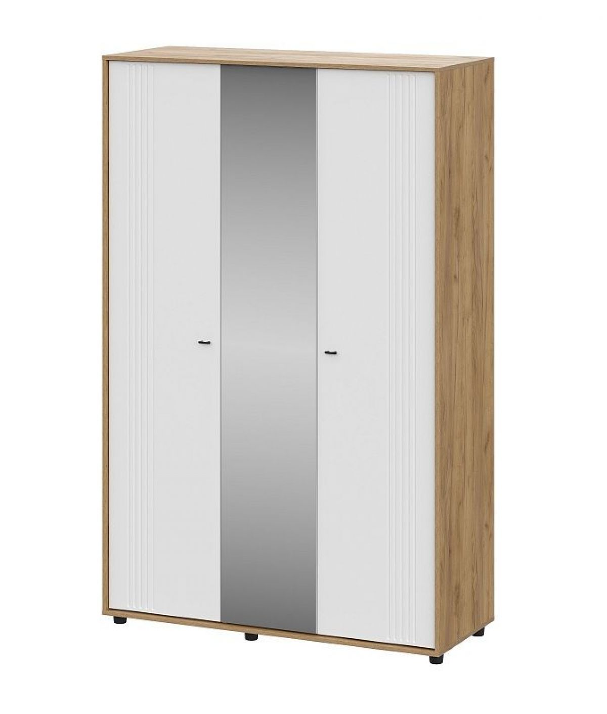 МИЛАН Спальня (Дуб Золотой/Белый Матовый) | фото 5