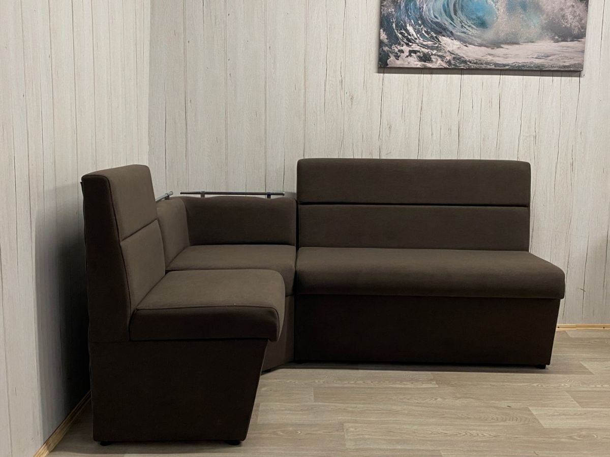 Кухонный уголок УЮТ низкий сектор (ППУ) велюр Luma 12 | фото 3