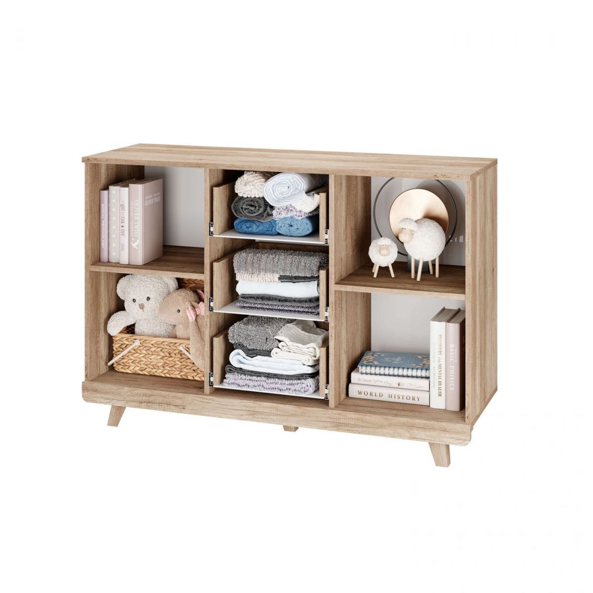 Комод Мегаполис КМ-15 (Дуб каньон/фотопечать Эвкалипт) | фото 2