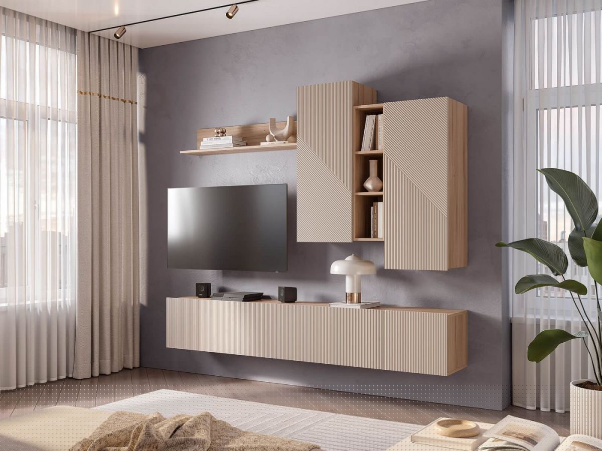 Навесной шкаф Эмилия ШКН-03 (Дуб Смоки/Айриш (MF03)) | фото 3