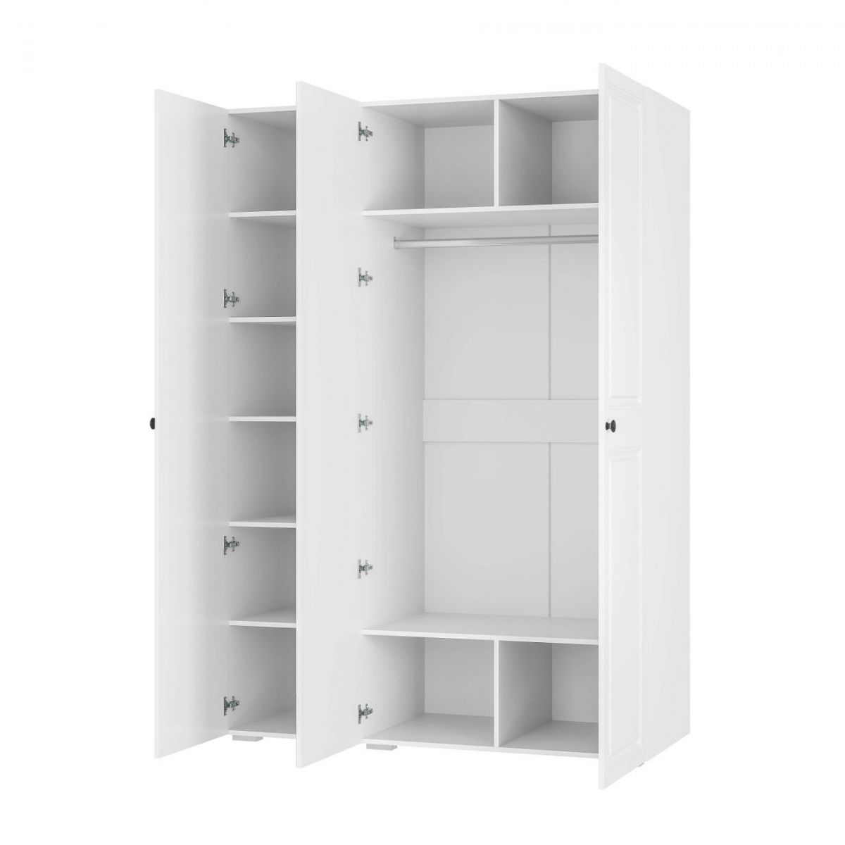 Спальня Софт (модульная) Белый/Эмаль белая F26 | фото 26