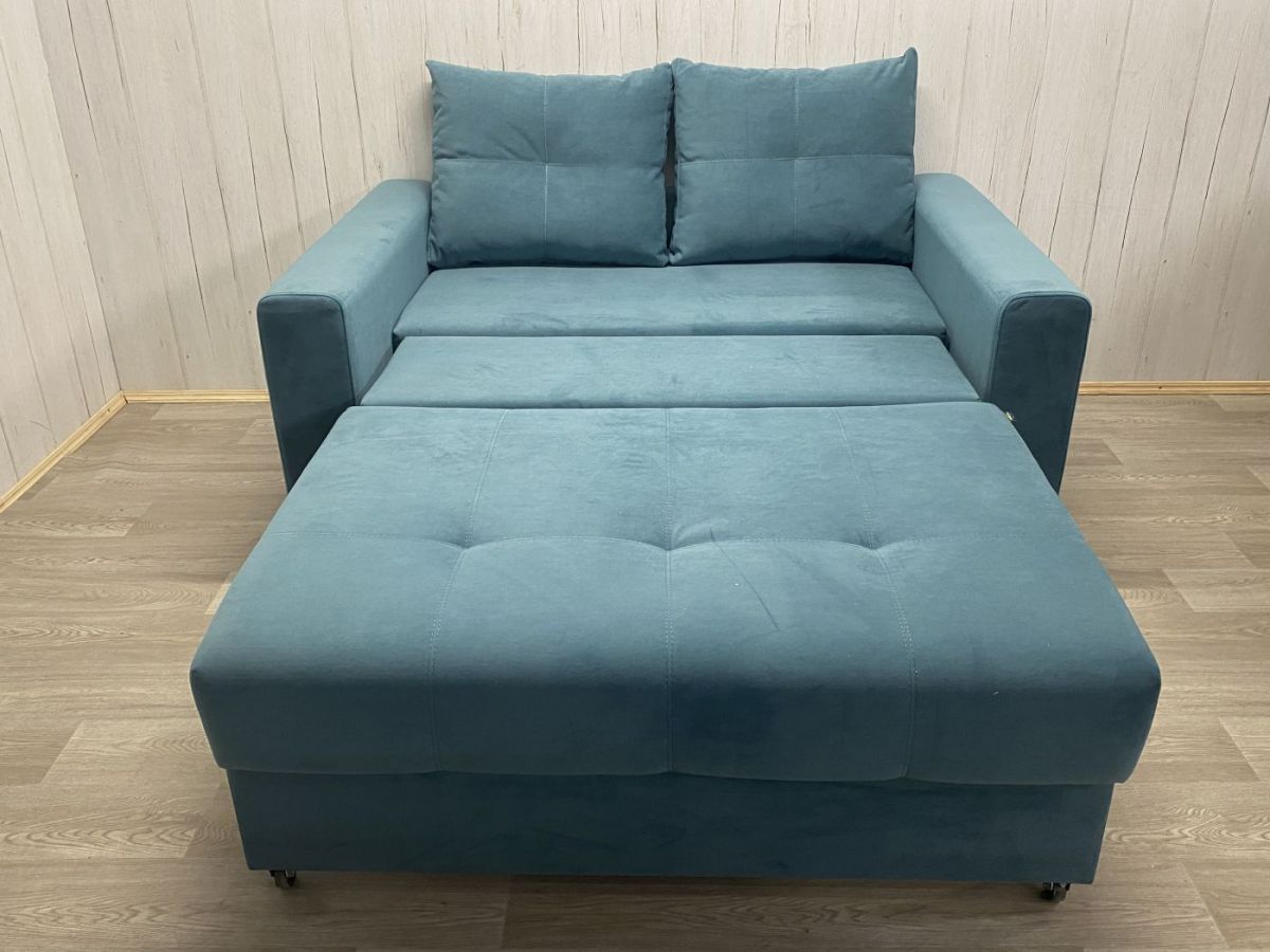 Диван Комфорт-7 БД 1200 ШП (ППУ) велюр Monaco 15 | фото 4