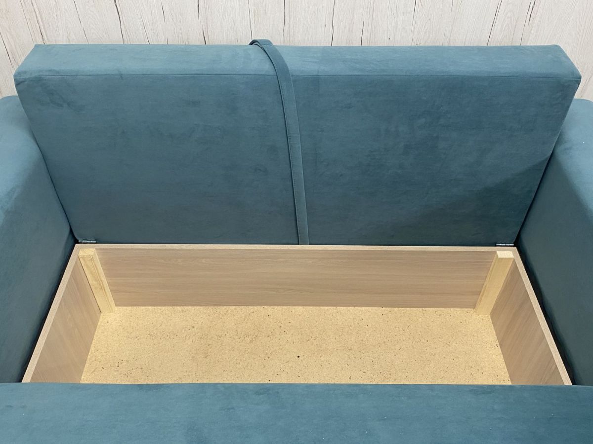 Диван Комфорт-7 БД 1200 ШП (ППУ) велюр Monaco 15 | фото 6