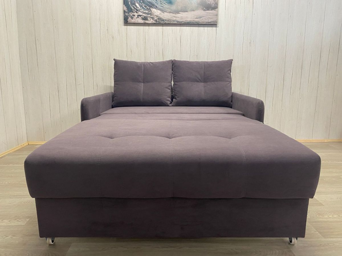 Диван Комфорт-7 БД 1200 УП (ППУ) велюр Monaco 8 | фото 4