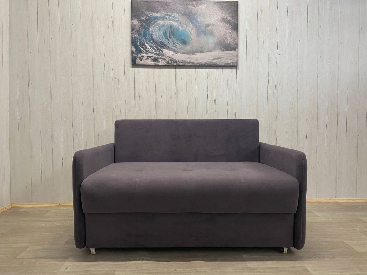 Диван Комфорт-7 БД 1200 УП (ППУ) велюр Monaco 8 | фото 7