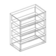 ВИТА Прихожая (модульная) темно серый | фото 5