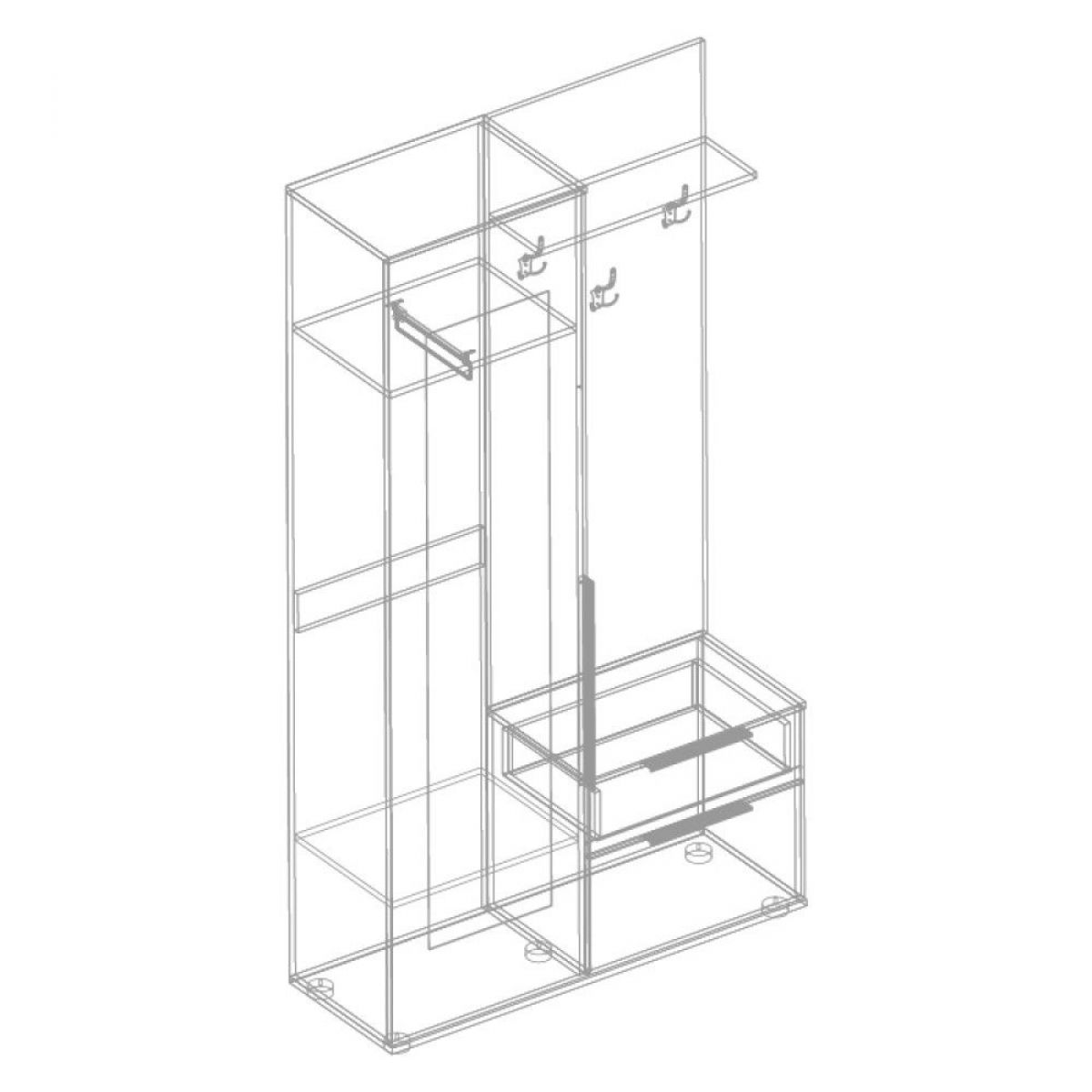 СТИЛ Прихожая (левое исполнение) | фото 2