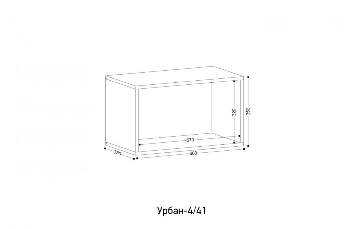 УРБАН - 41 Модуль навесной закрытый | фото 2