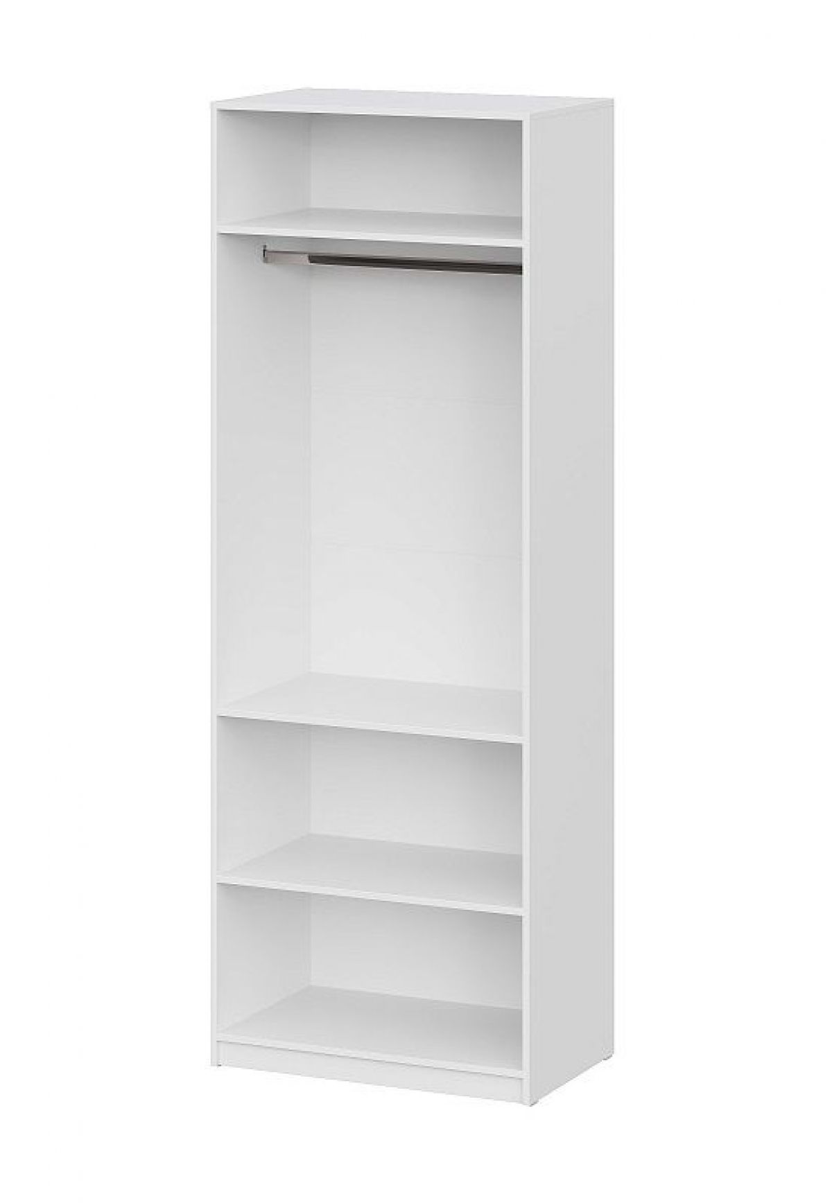 Шкаф ШК-5 + 2 полки (800) Белый текстурный | фото 3