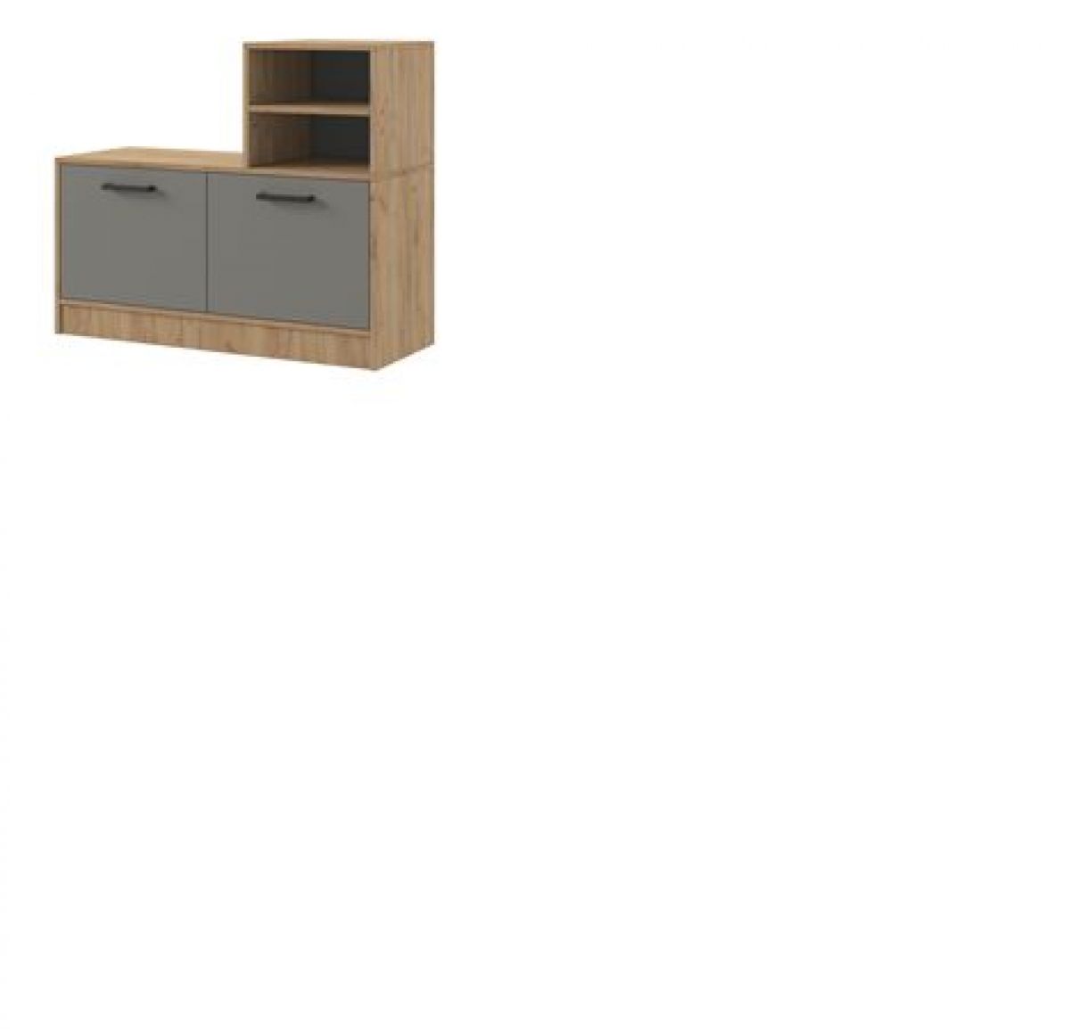 ЭНТЕР Прихожая (серый/дуб золотой) | фото 4