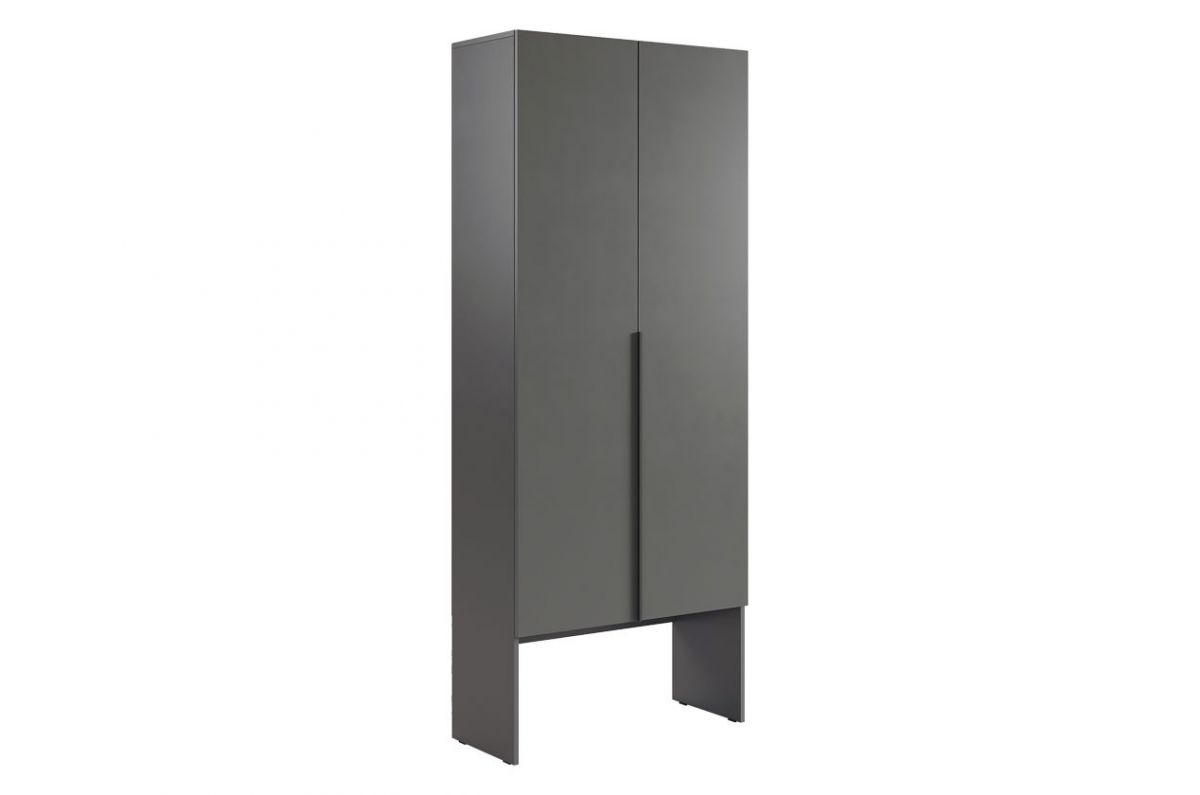 БАСКО Прихожая (модульная) графит/дуб крафт золотой | фото 2