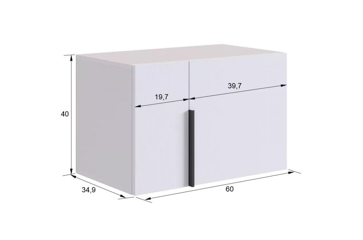 БАСКО Прихожая К6 (белое дерево) | фото 11