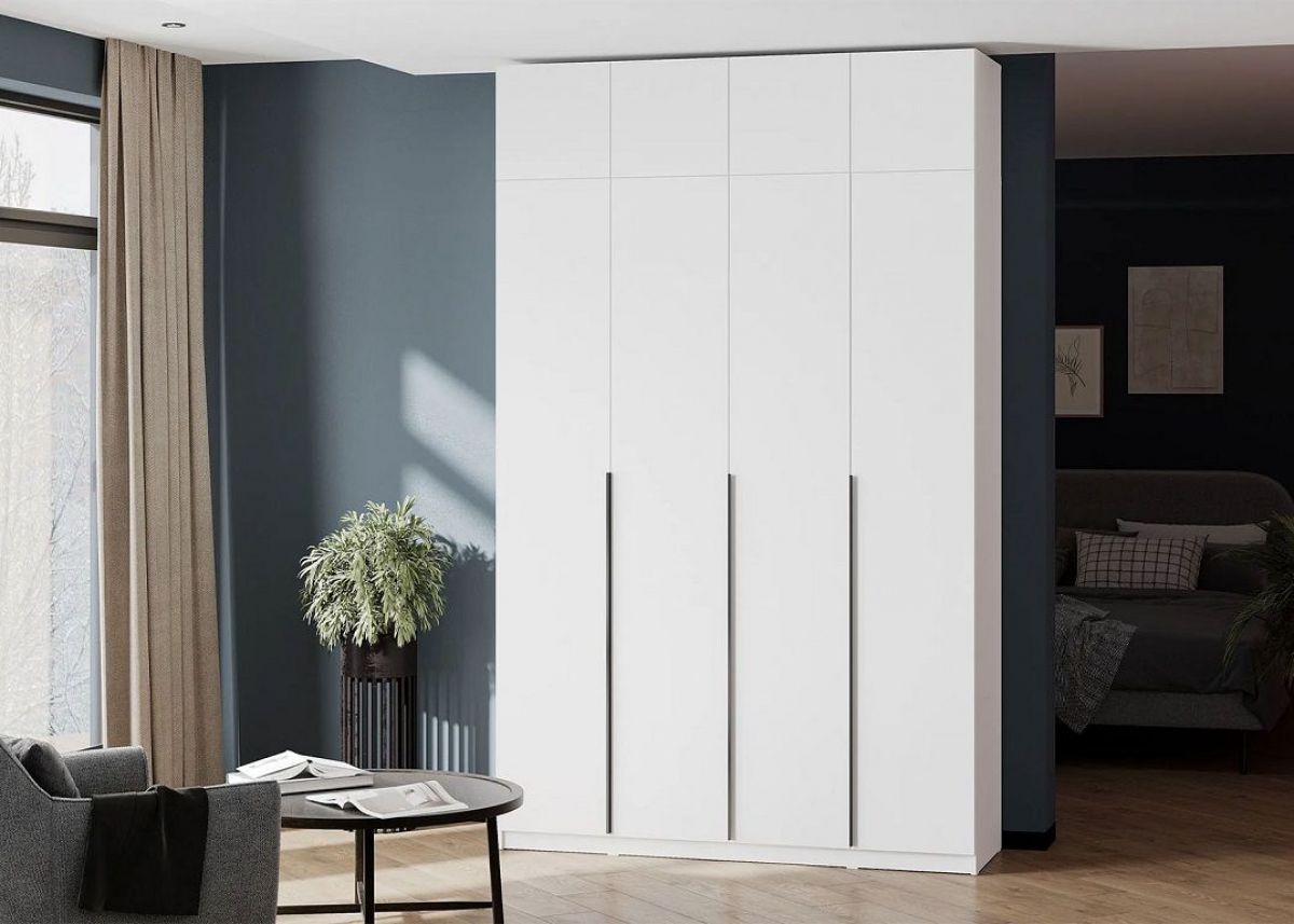 Антресоль 1600 «ШК-5» Белый текстурный | фото 4