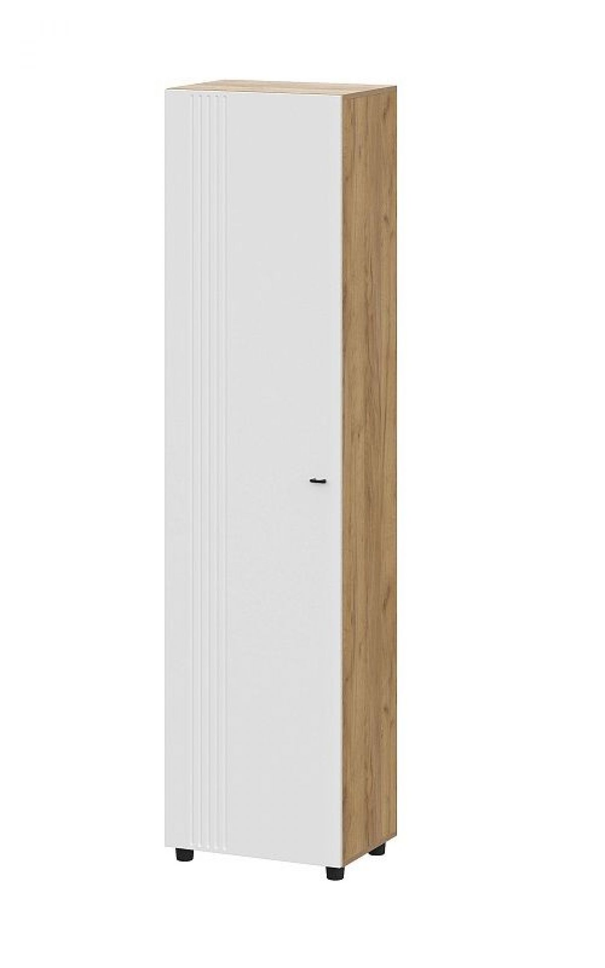 МИЛАН Спальня (Дуб Золотой/Белый матовый) | фото 35