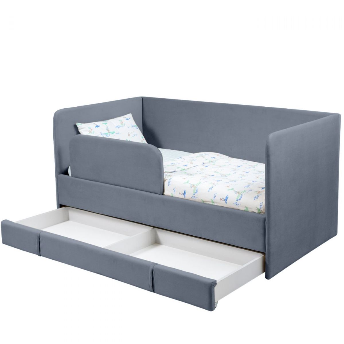 Кровать Юна (серый) | фото 3