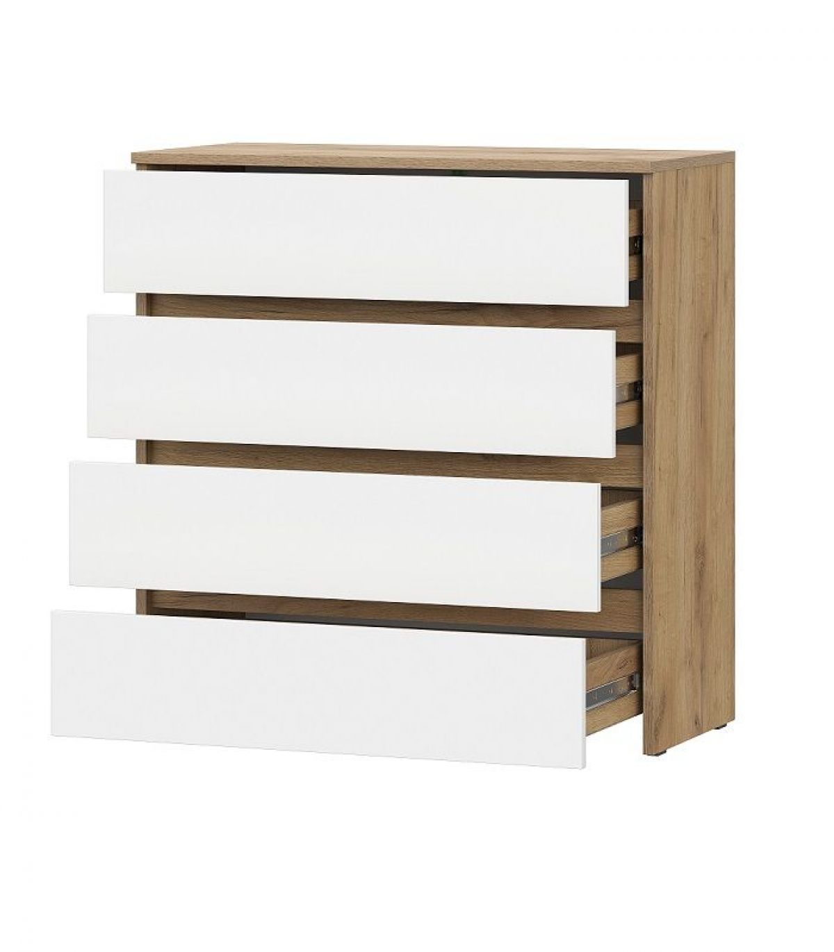 НЕКСТ 1 Спальня (Дуб Золотой/Белый) | фото 6