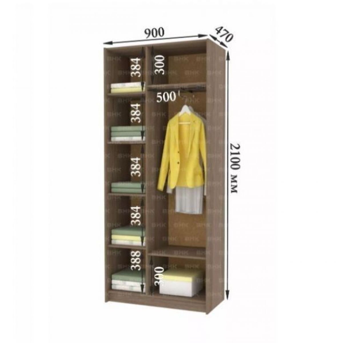 ДАРЬЯ Гостиная (Дуб Вотан/Белый глянец) | фото 9