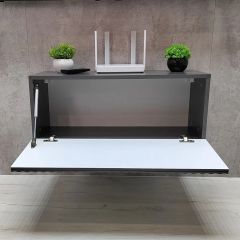 Тумба подвесная под ТВ LINES MTV1-MA 750 Темно-серый (Графит-M 10.1.25) | фото 4