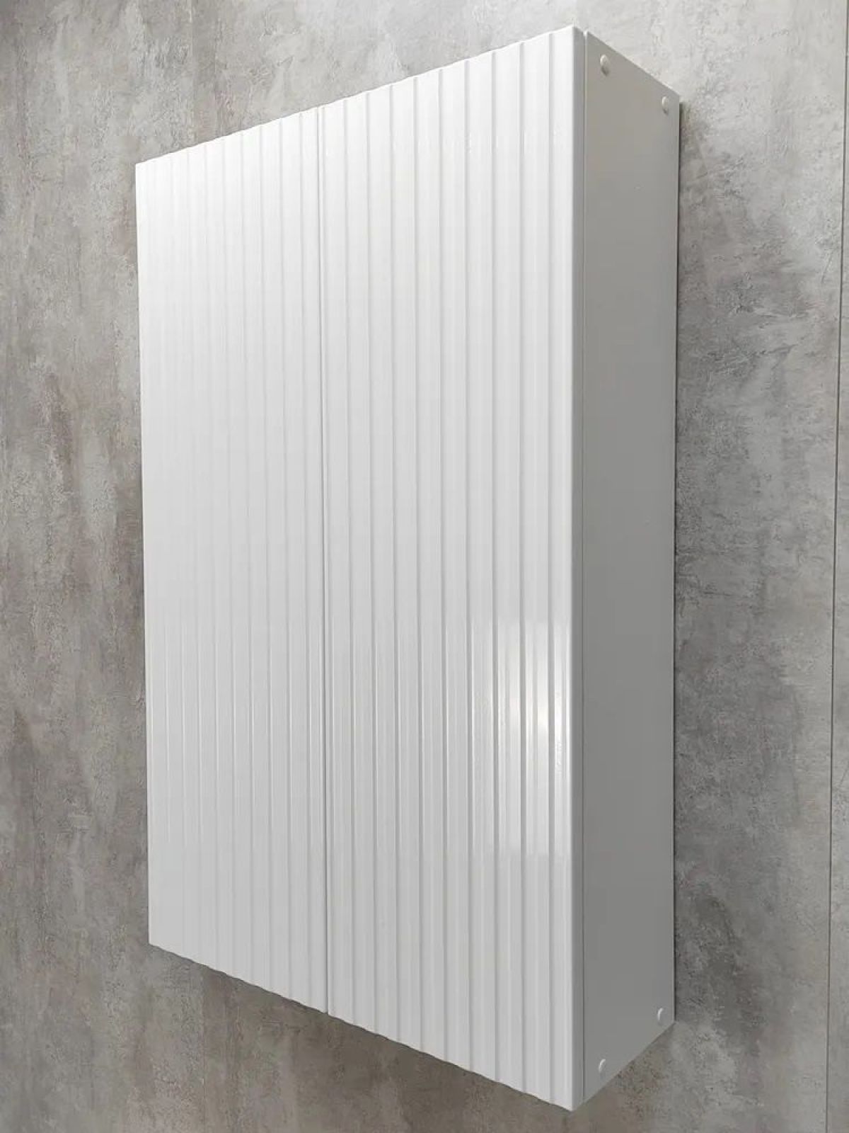 Шкаф навесной для ванной MH4-MA 600х960 (Белый-М 10.1.1) Белый глянец | фото 7