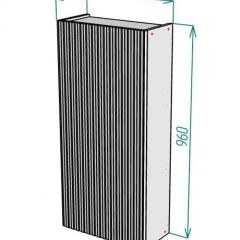 Шкаф навесной для ванной MH6-MA 450х960 (Белый-М 10.1.1) Белый глянец | фото 10