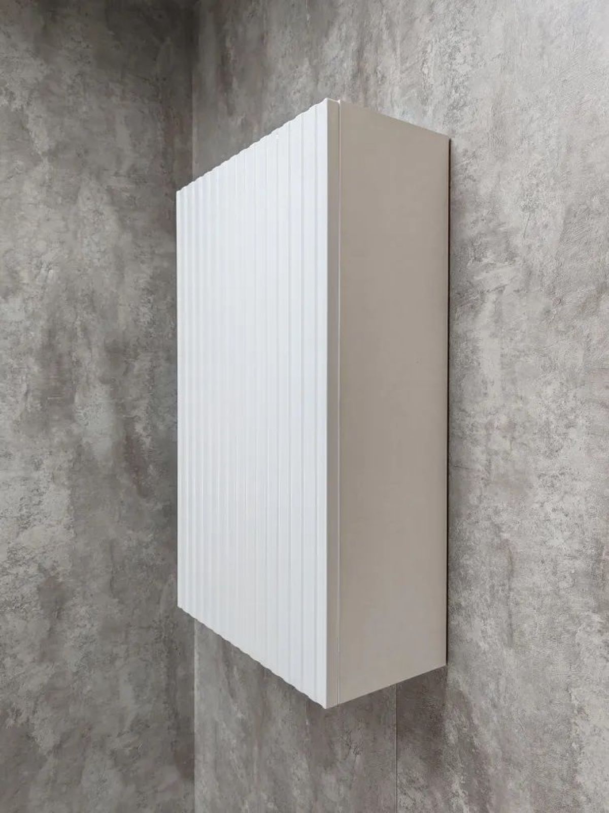 Шкаф навесной для ванной MH7-MA 450х750 (Белый-М 10.1.1) Белый глянец | фото 8