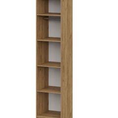 АВИНЬОН Прихожая Пенал (Дуб Крафт золотой/Графит серый) | фото 2