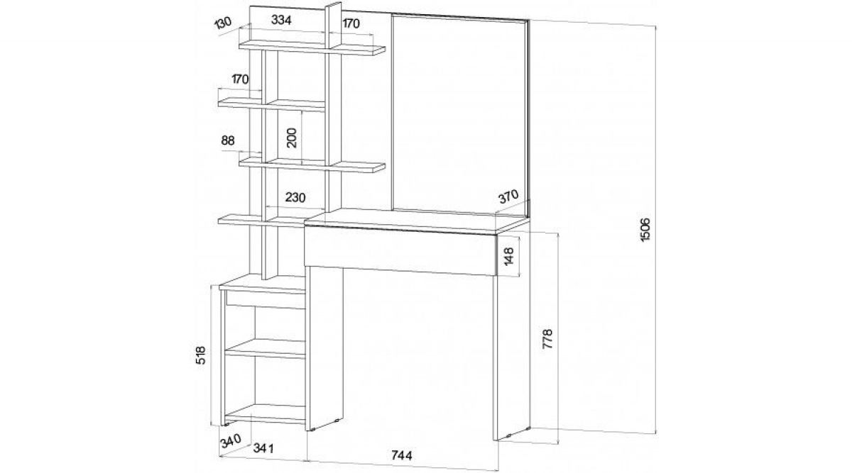 ЛЕНОРА Спальный гарнитур (модульный) кашемир | фото 7