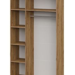 БАЙКАЛ Шкаф трехстворчатый (Графит/Дуб золотой) | фото 2