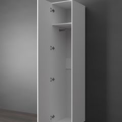 Шкаф Linnea MHR-1PO 2050х400х510 (Белый-М 11.1.1) | фото 4