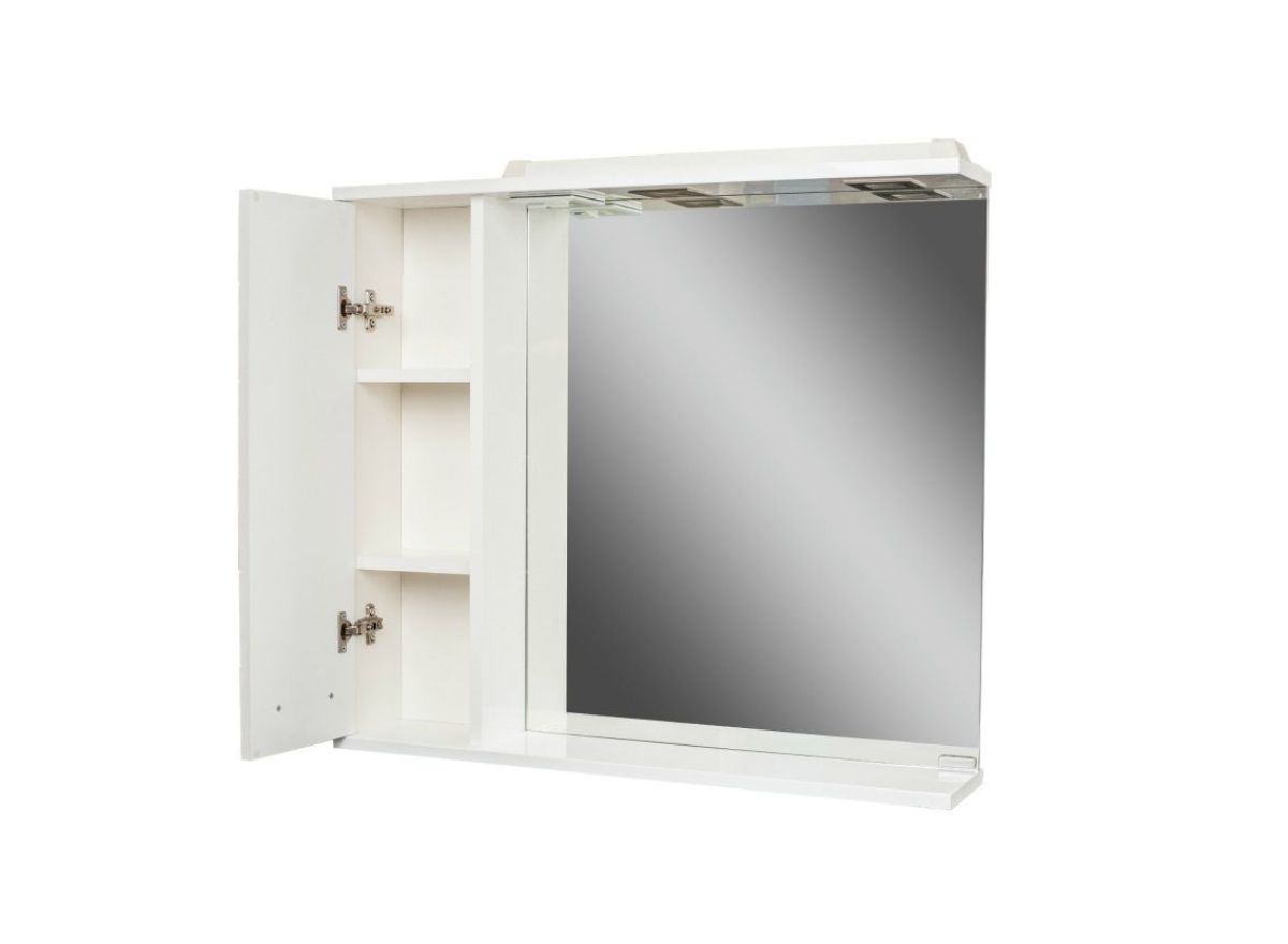 Шкаф-зеркало Cube 65 Эл. ЛЕВЫЙ Домино (DC5006HZ) | фото 3