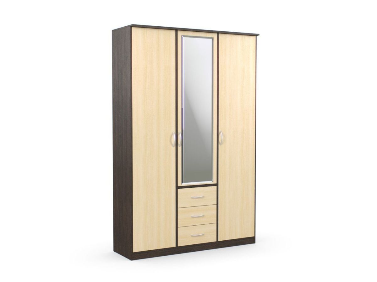 Шкаф комбинированный Дуэт Люкс с зеркалом | фото 5