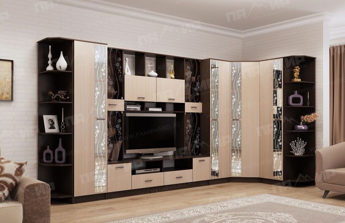 Стенка Сабина (модульная) венге/дуб белфорт | фото 3